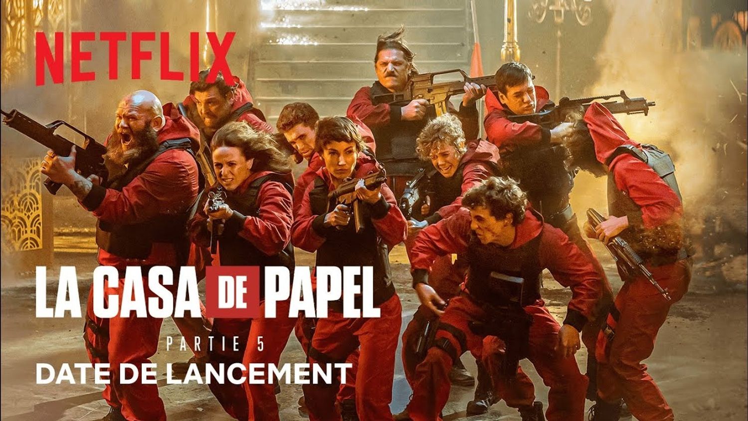 Netflix dévoile la bande-annonce et la date de sortie de la saison 5 de Casa De Papel