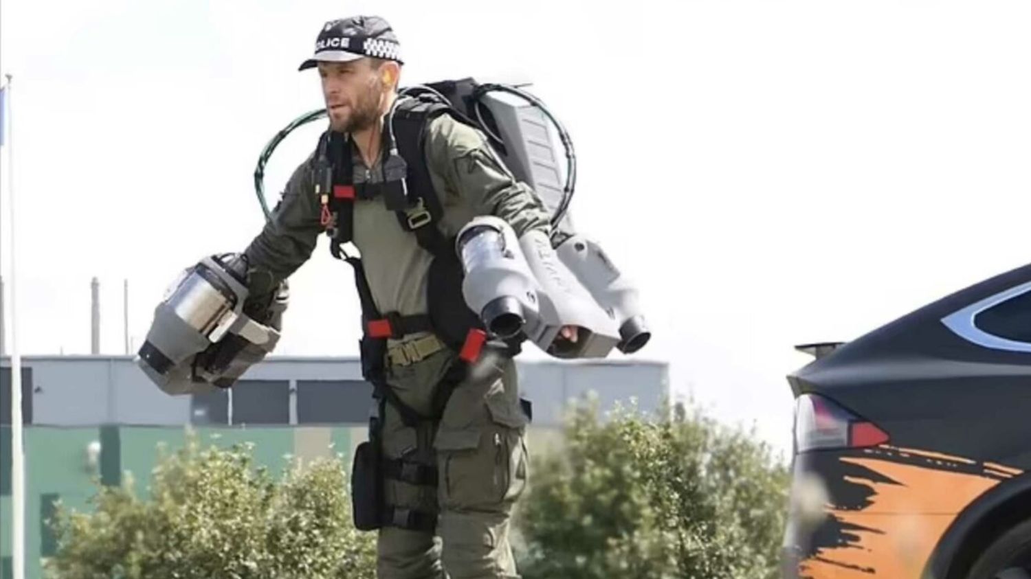 Des policiers pourraient bientôt utiliser des jet packs
