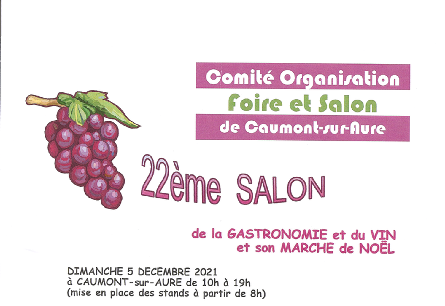 Comité Organisation Foire et Salon