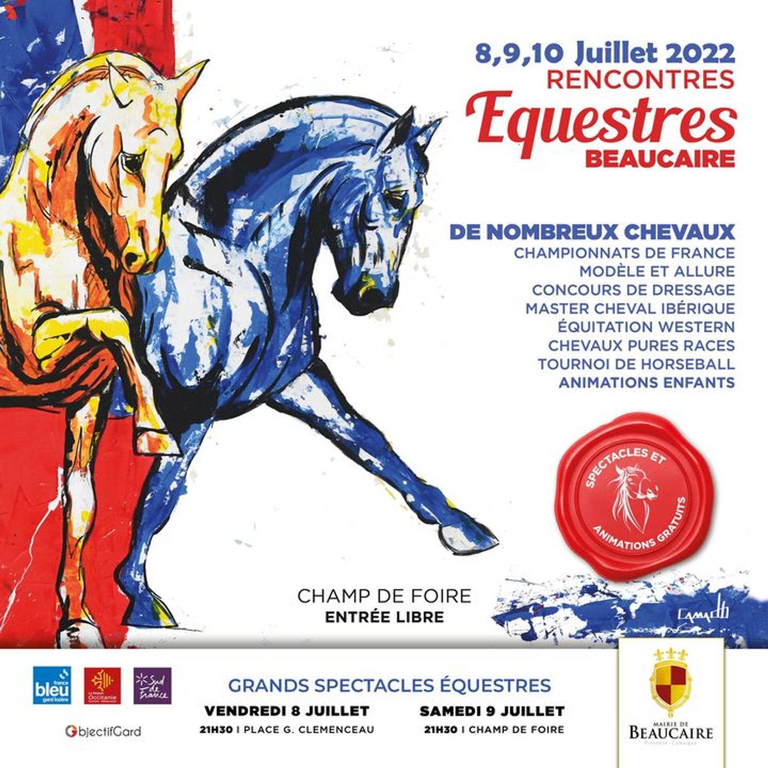 [ CULTURE / LOISIR ] RENCONTRES EQUESTRES - BEAUCAIRE