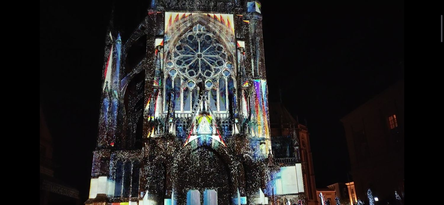 Le mapping « Nature » à la cathédrale de Metz ! / Joscelyn Lapart