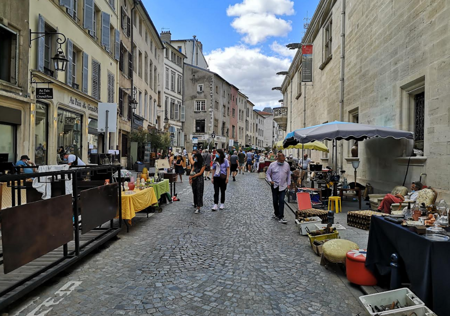 La Braderie Grande Rue à Nancy