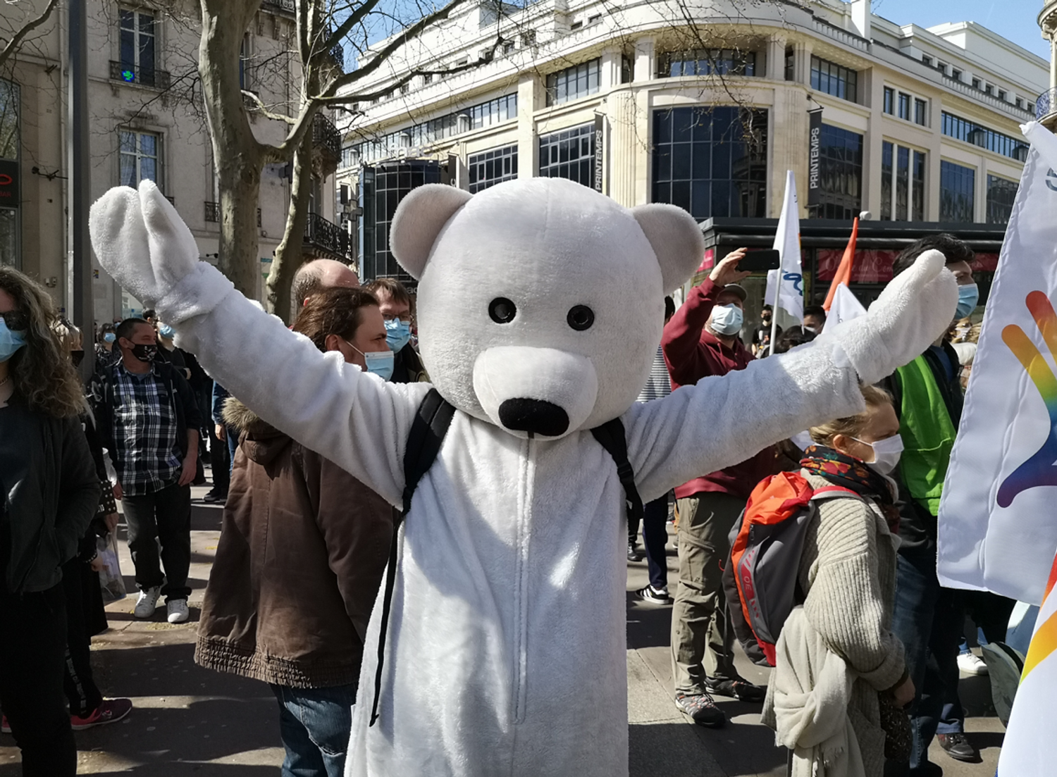 La marche pour le climat du 28 mars 2021 à Nancy