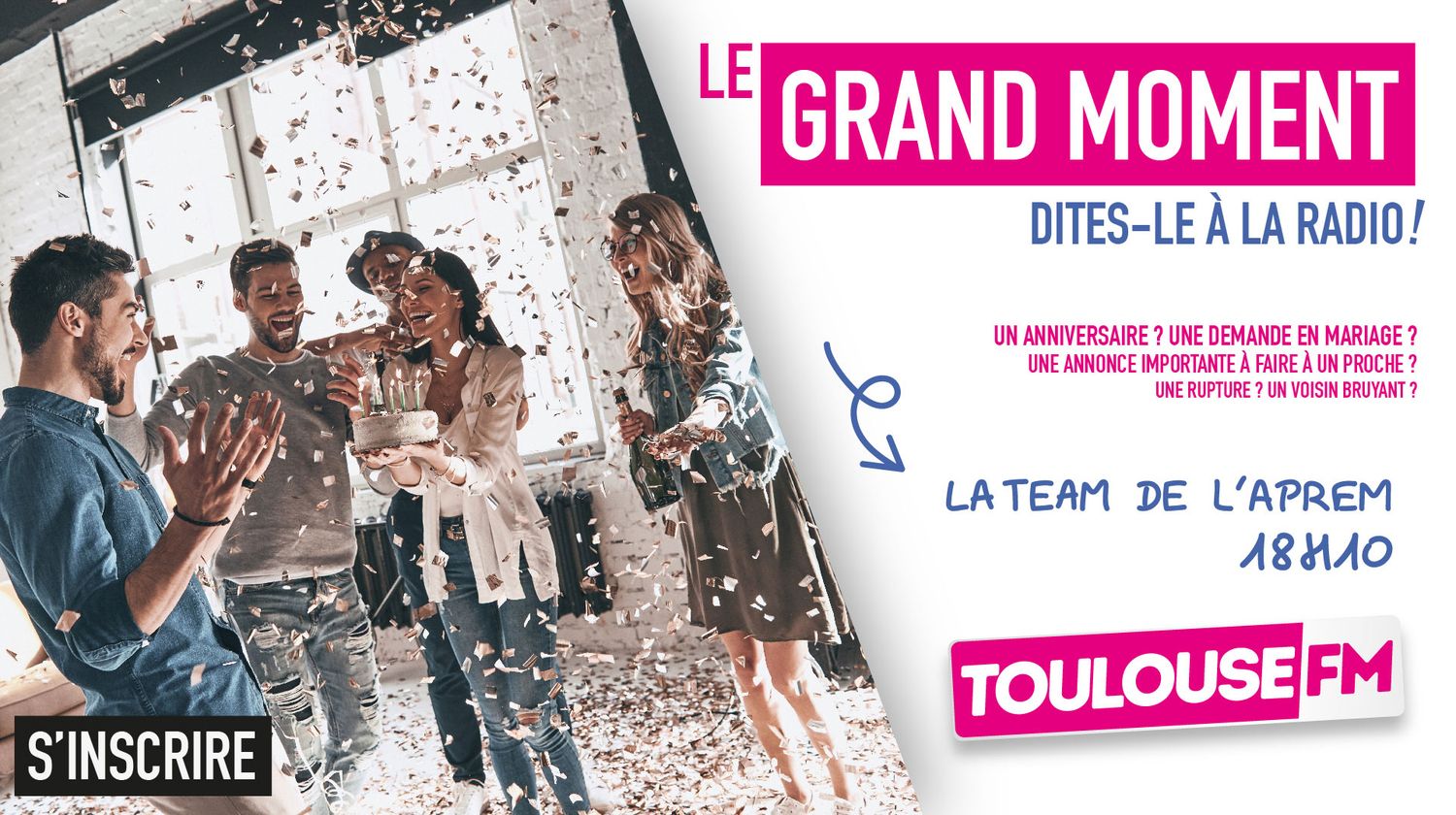 Le Grand Moment Toulouse FM avec Hugo et Max