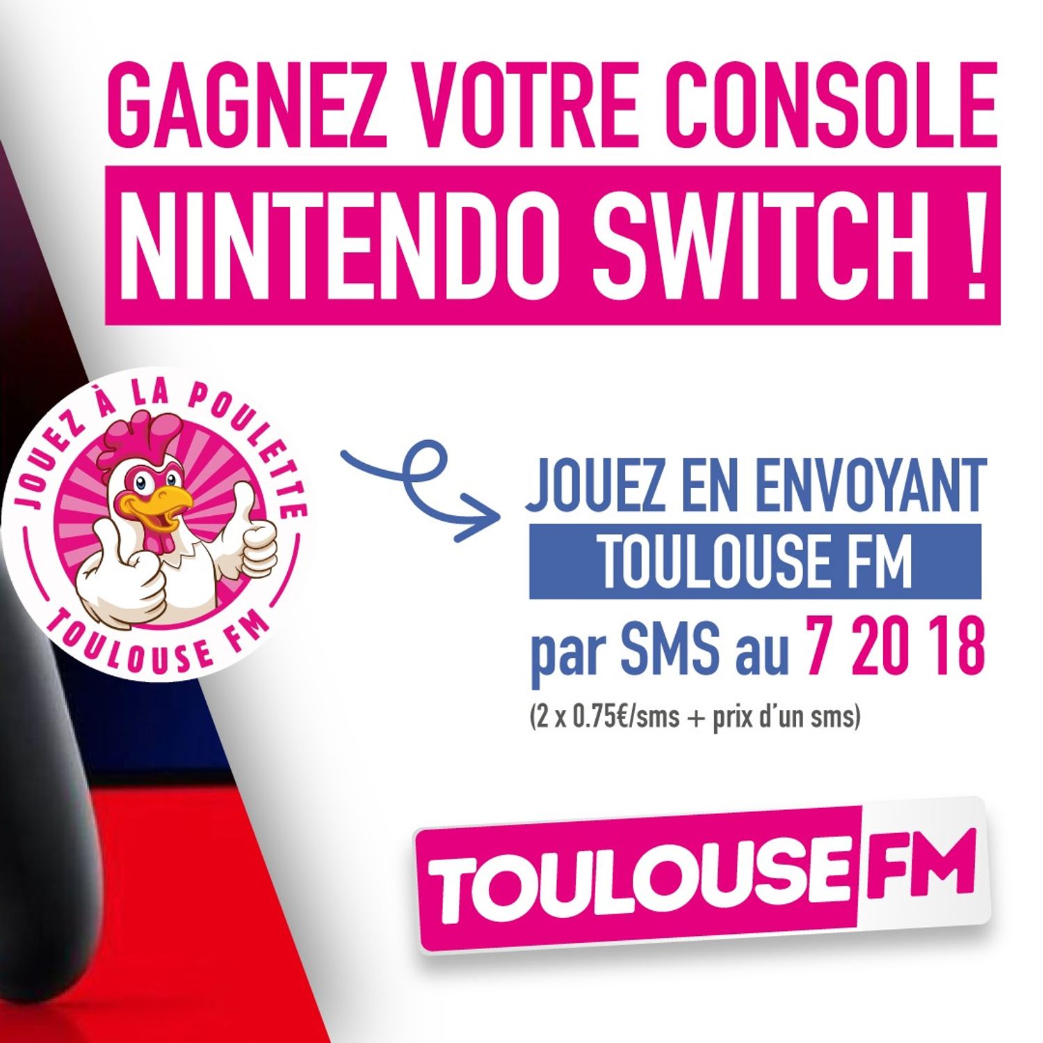 Jouez à la Poulette Toulouse FM !