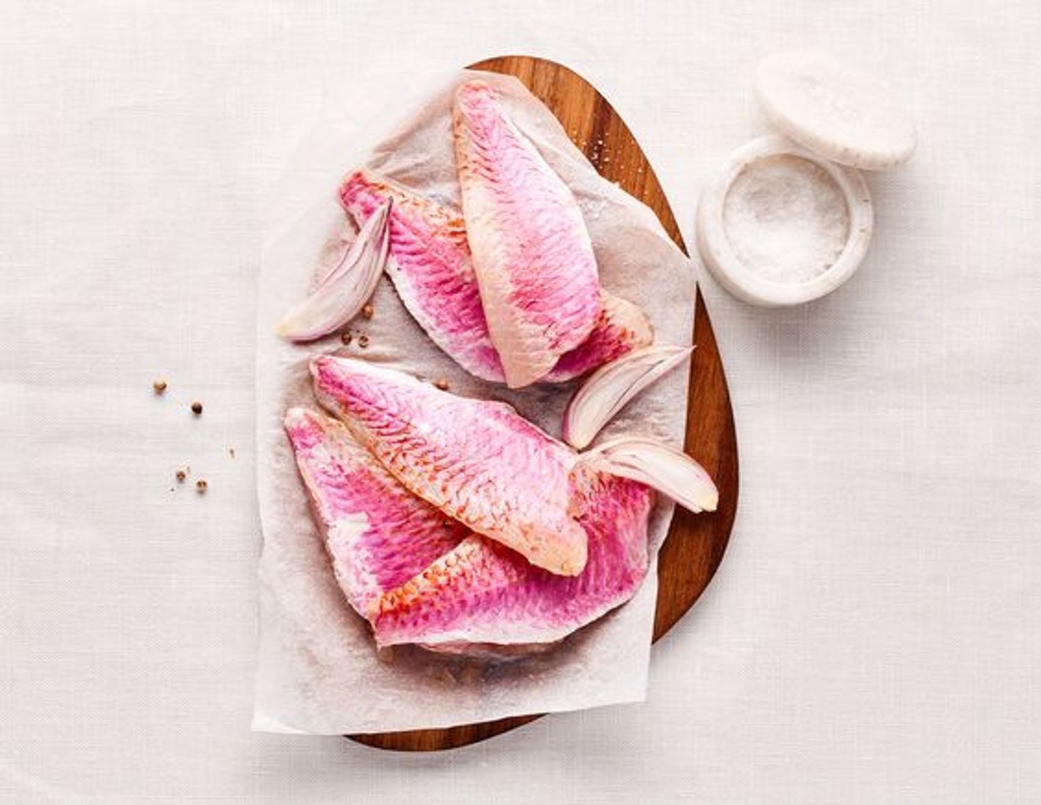 Filets de rouget aux agrumes