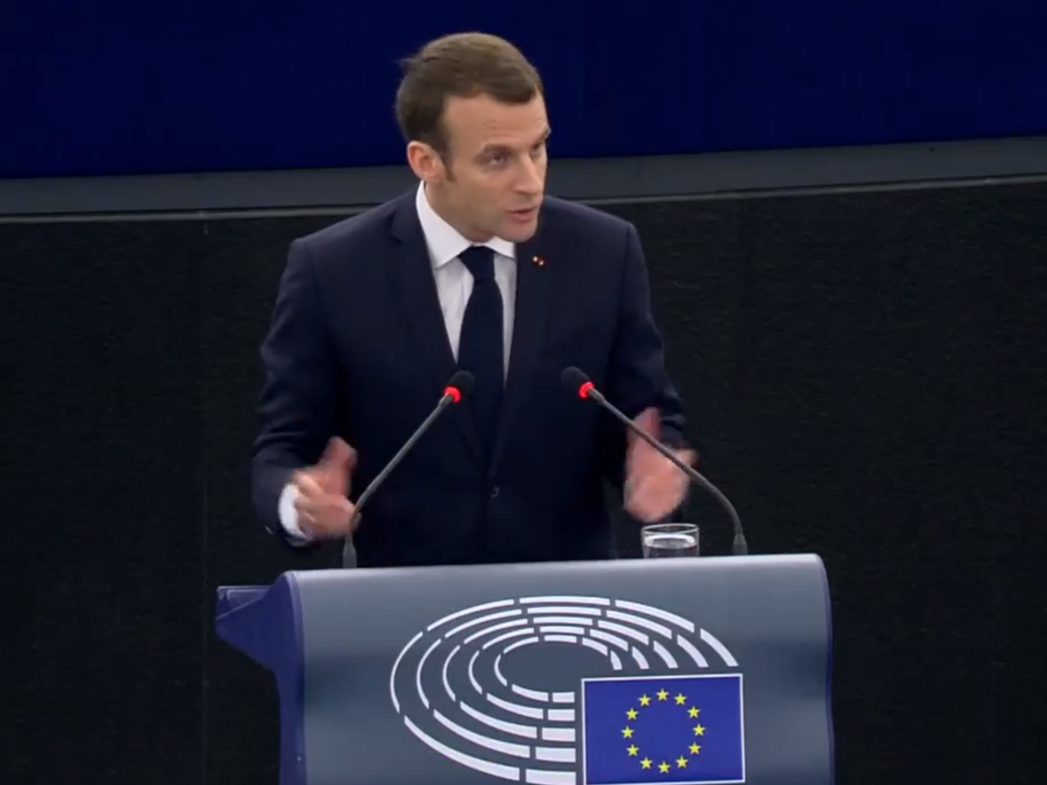 Macron discours parlement Européen 2018