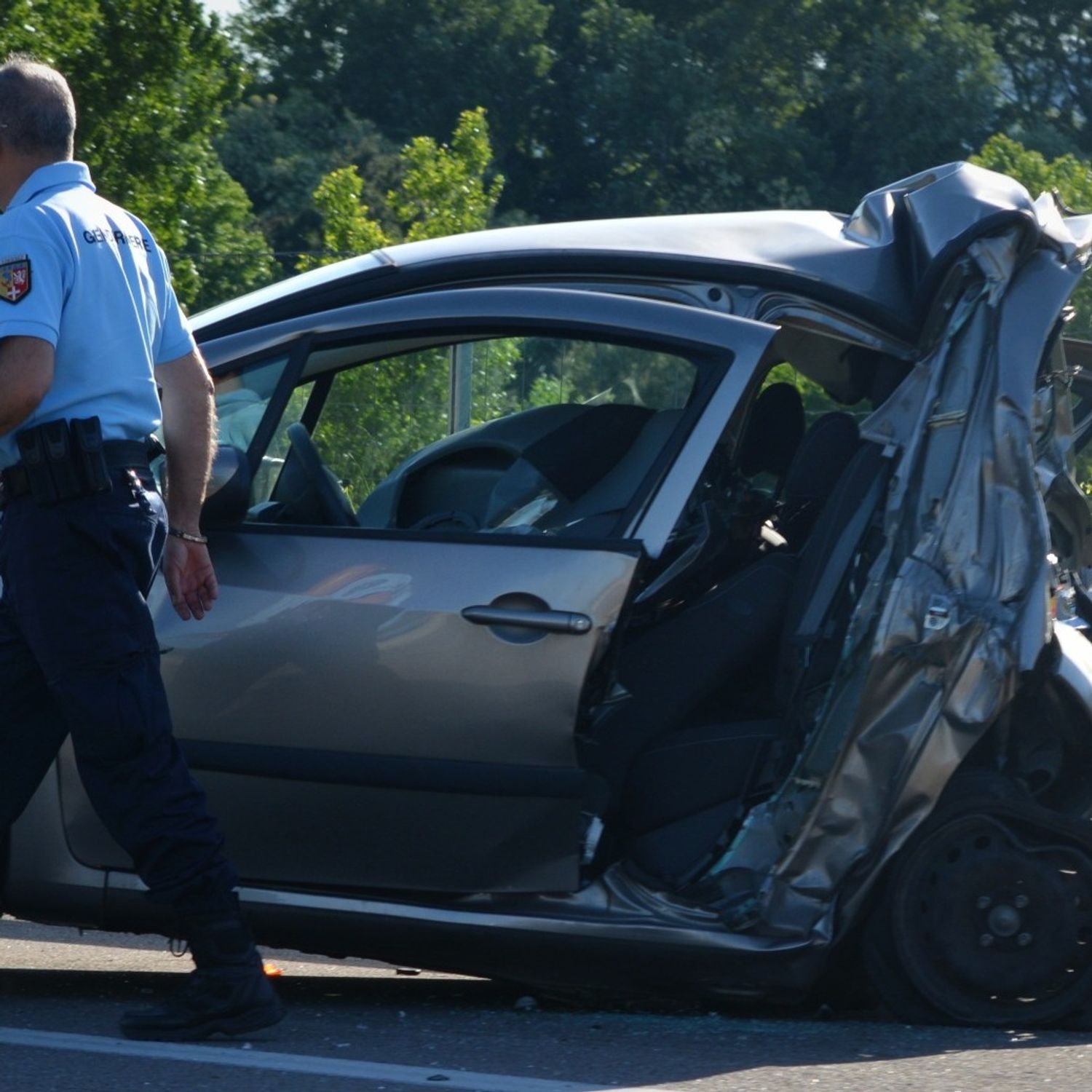 Hausse du nombre d'accidents de la route dans le Département