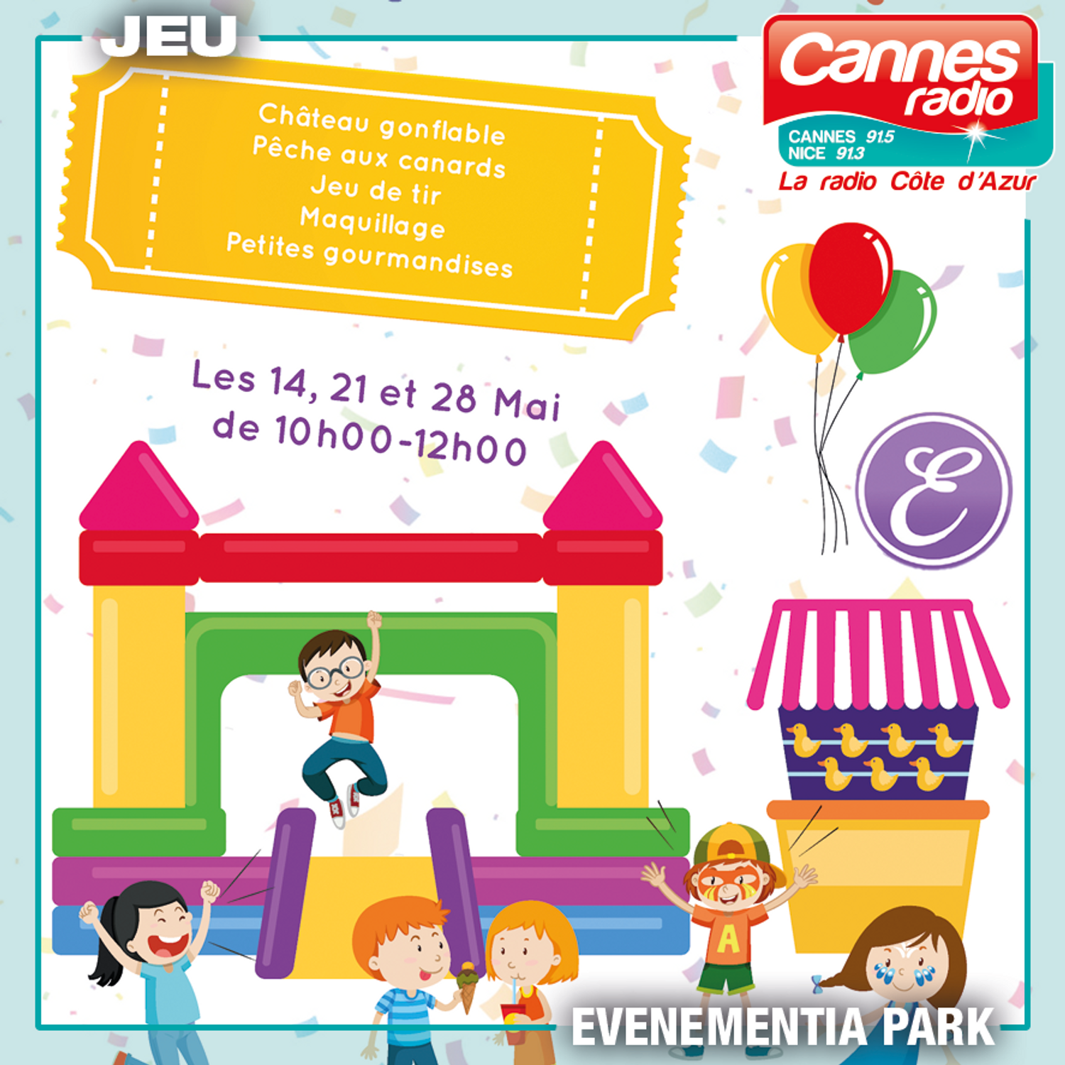 GAGNEZ DES PLACES POUR EVENEMENTIA PARK
