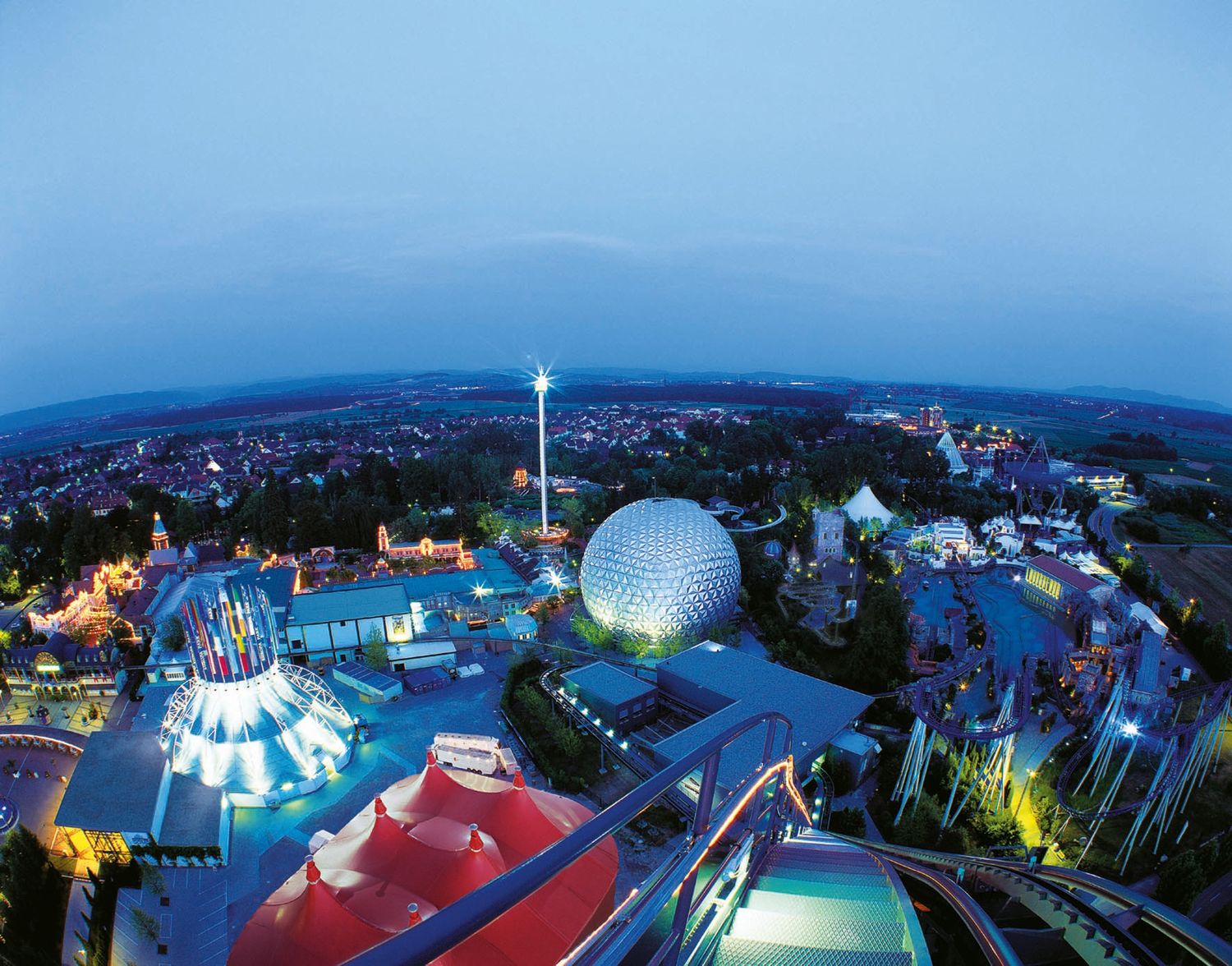 Europa Park de nuit