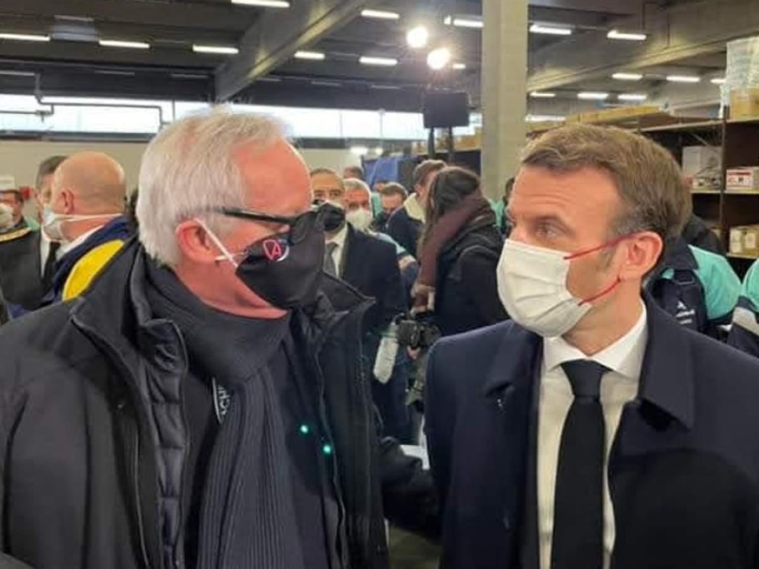 Macron rencontre élu Chalampé