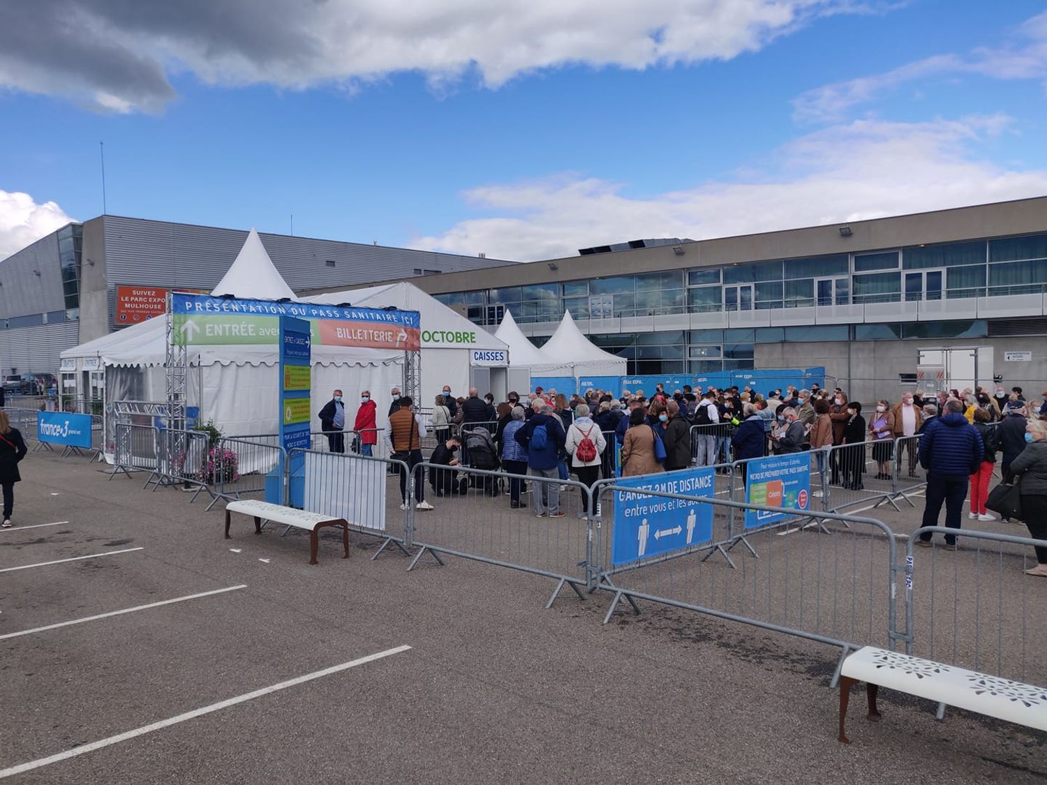 Parc Expo Mulhouse journées d'octobre entrée