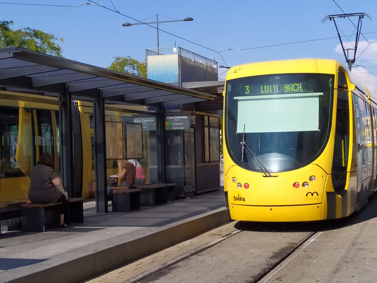 Tram Solea Mulhouse gare