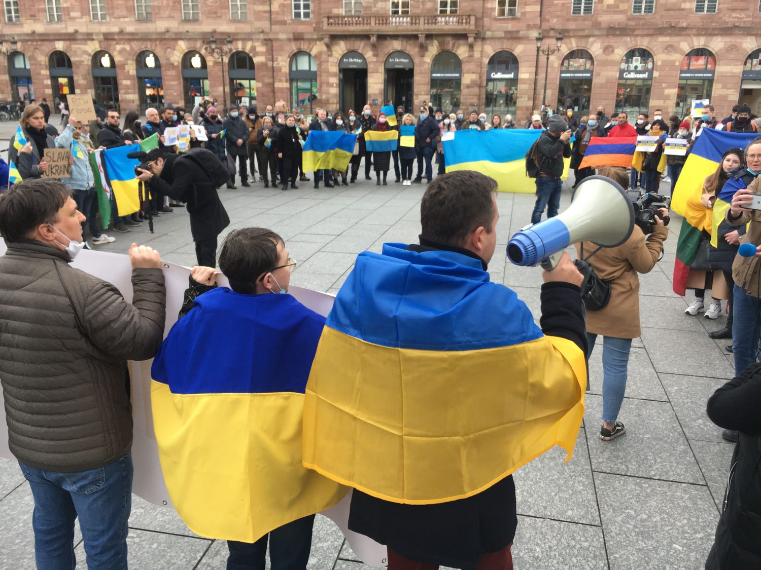 Rassemblement ukraine Strasbourg