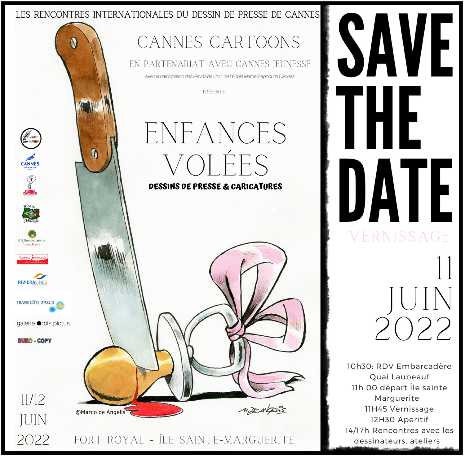 GAGNEZ DES PLACES POUR "CANNES CARTOONS" LE 11/06/22