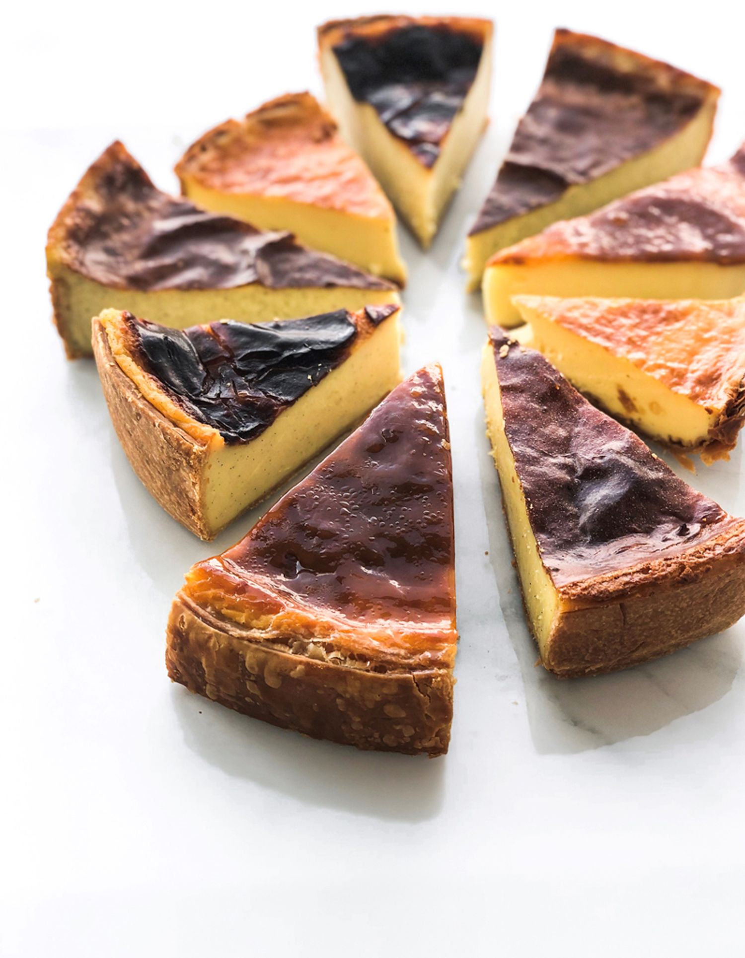 Flan en tarte