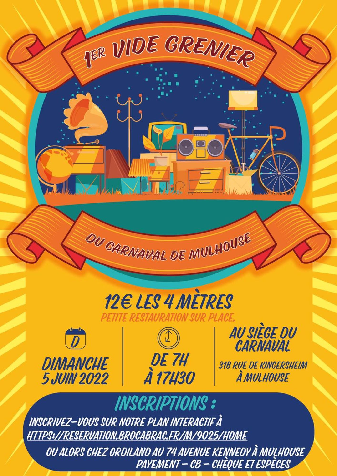 Vide grenier du Carnaval de Mulhouse