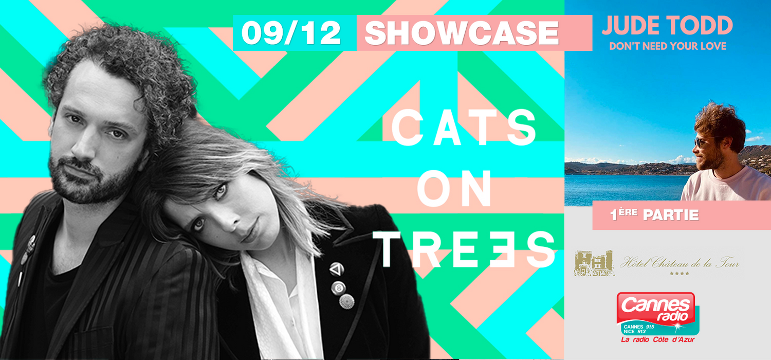 Gagnez des invitations pour le showcase très privé des CATS ON TREES ( 1ère partie JUDE TODD)