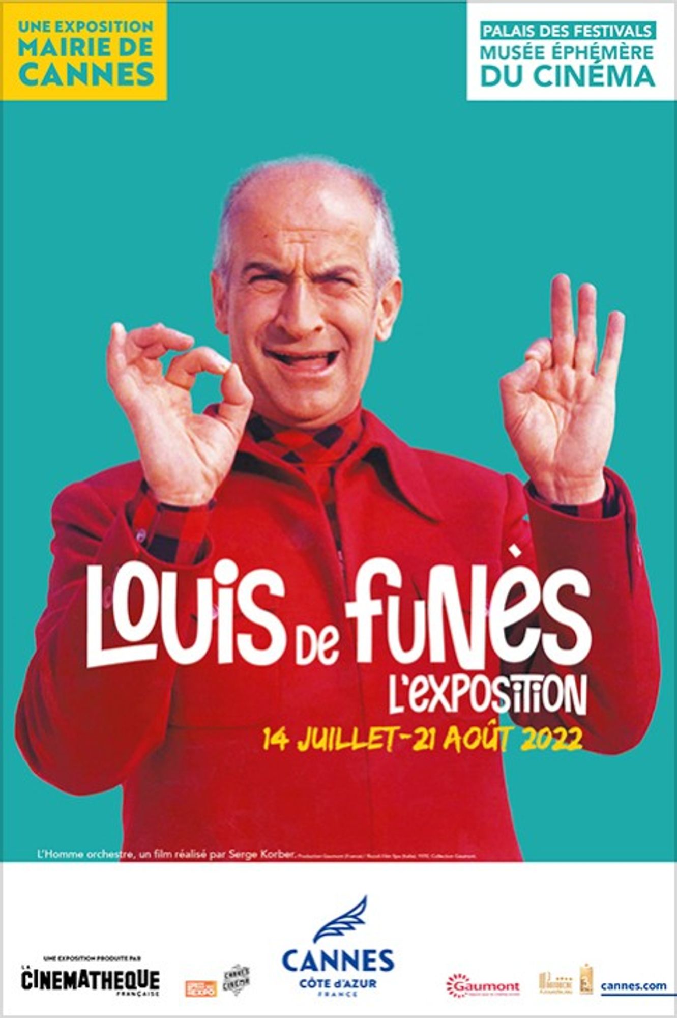 Gagnez des entrées pour "Louis de Funès - l'exposition" à Cannes
