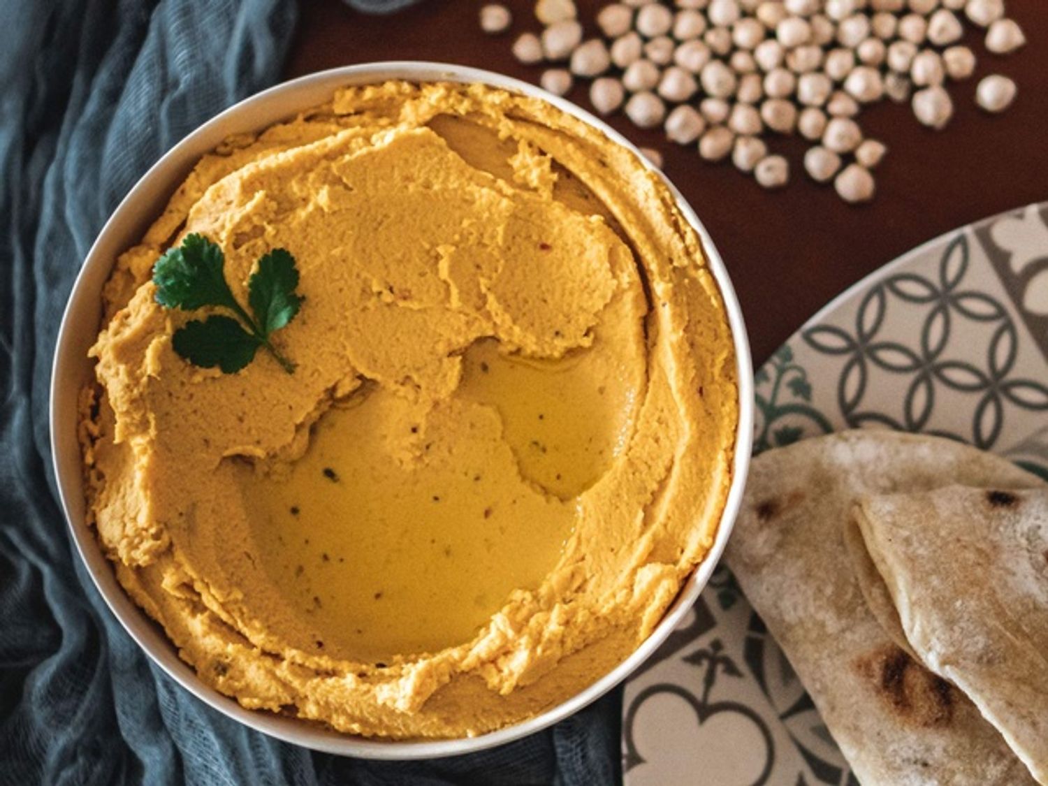 Tartinade de lentilles vertes et noix de cajou
