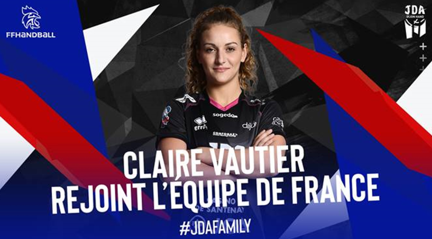 Claire Vautier a de nouveau été appelée en équipe de France 