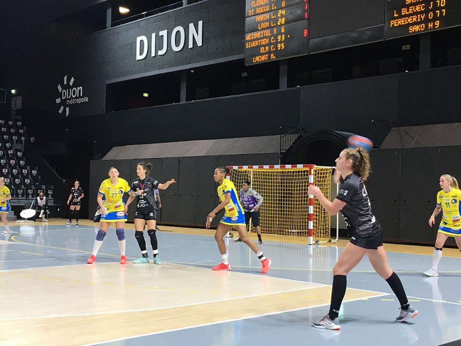 Les joueuses de la JDA disputaient un match ce mercredi soir face à l'équipe de Chambray