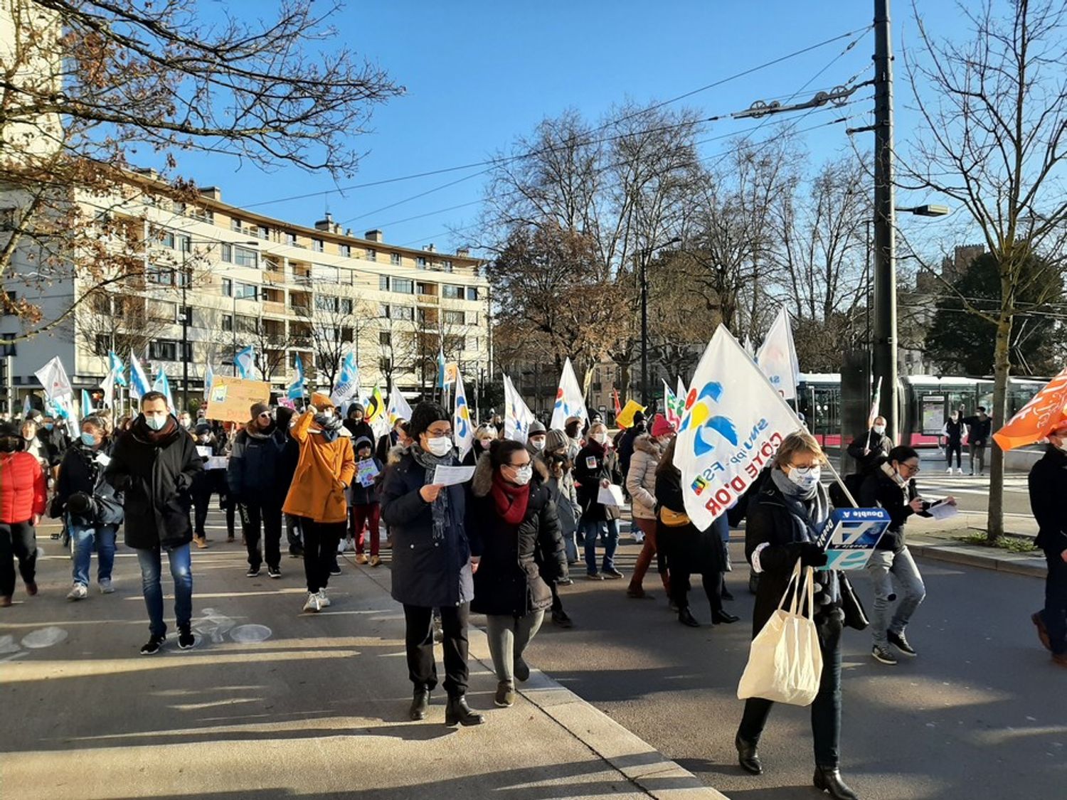Les enseignants avaient manifestés en janvier à Dijon 