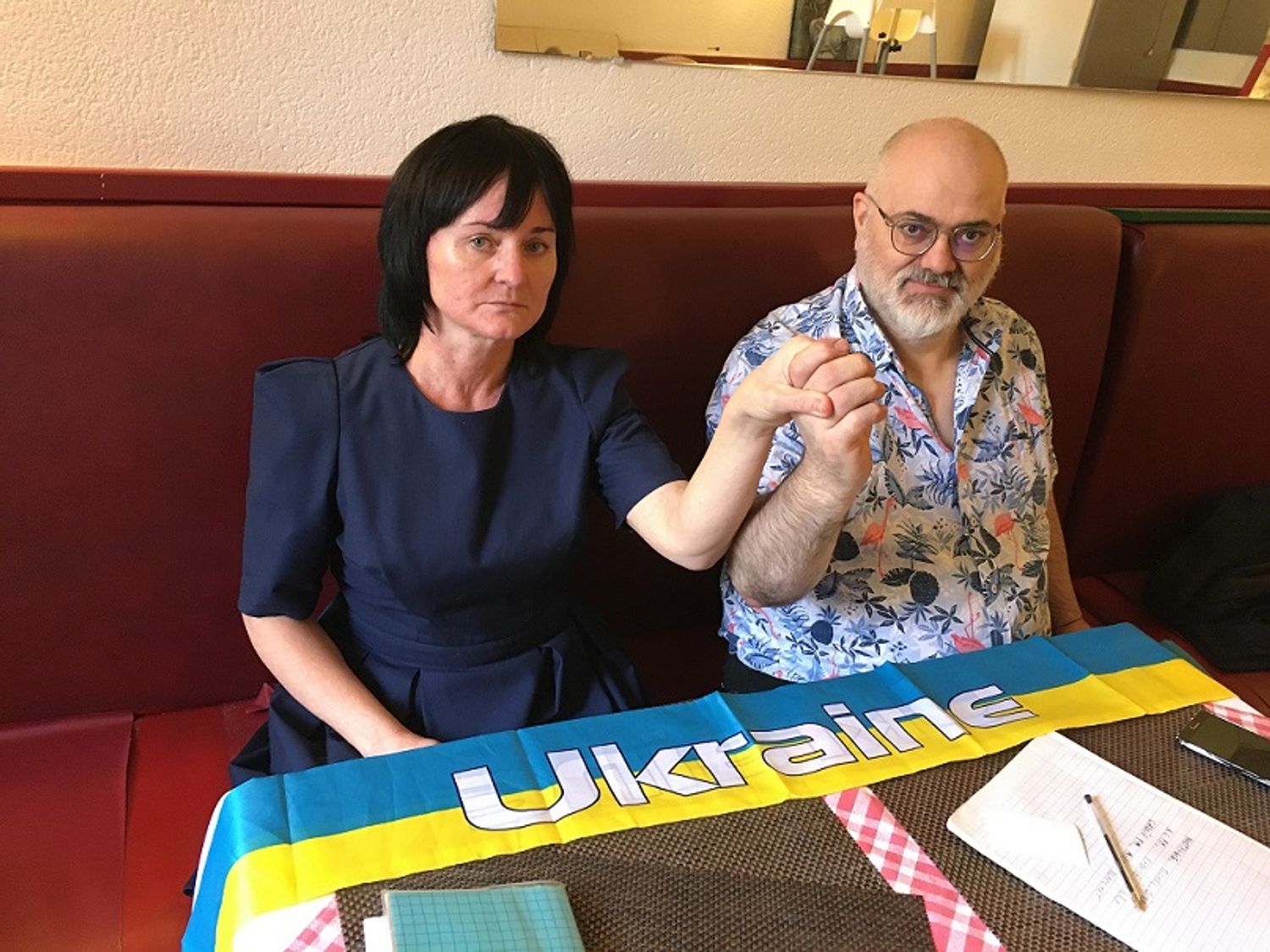 Tatiana Iablanska et Christophe Depierre, fondateurs de l’association