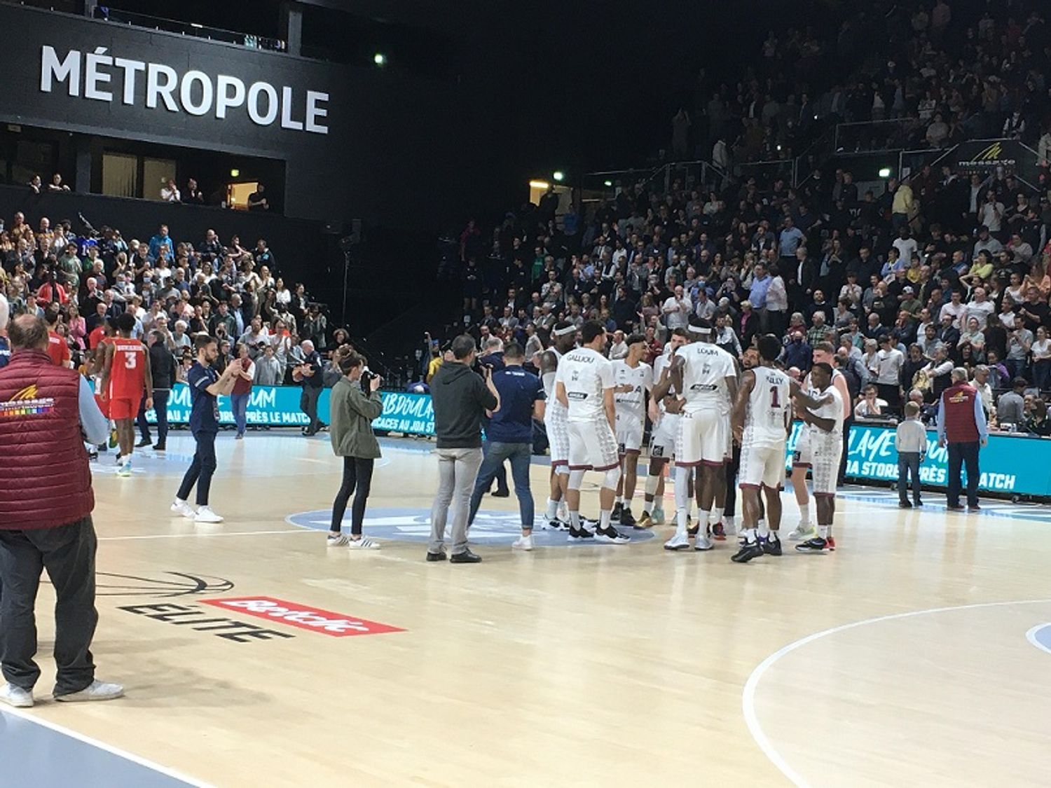 Les joueurs de la JDA se sont imposés ce mardi soir face à Limoges