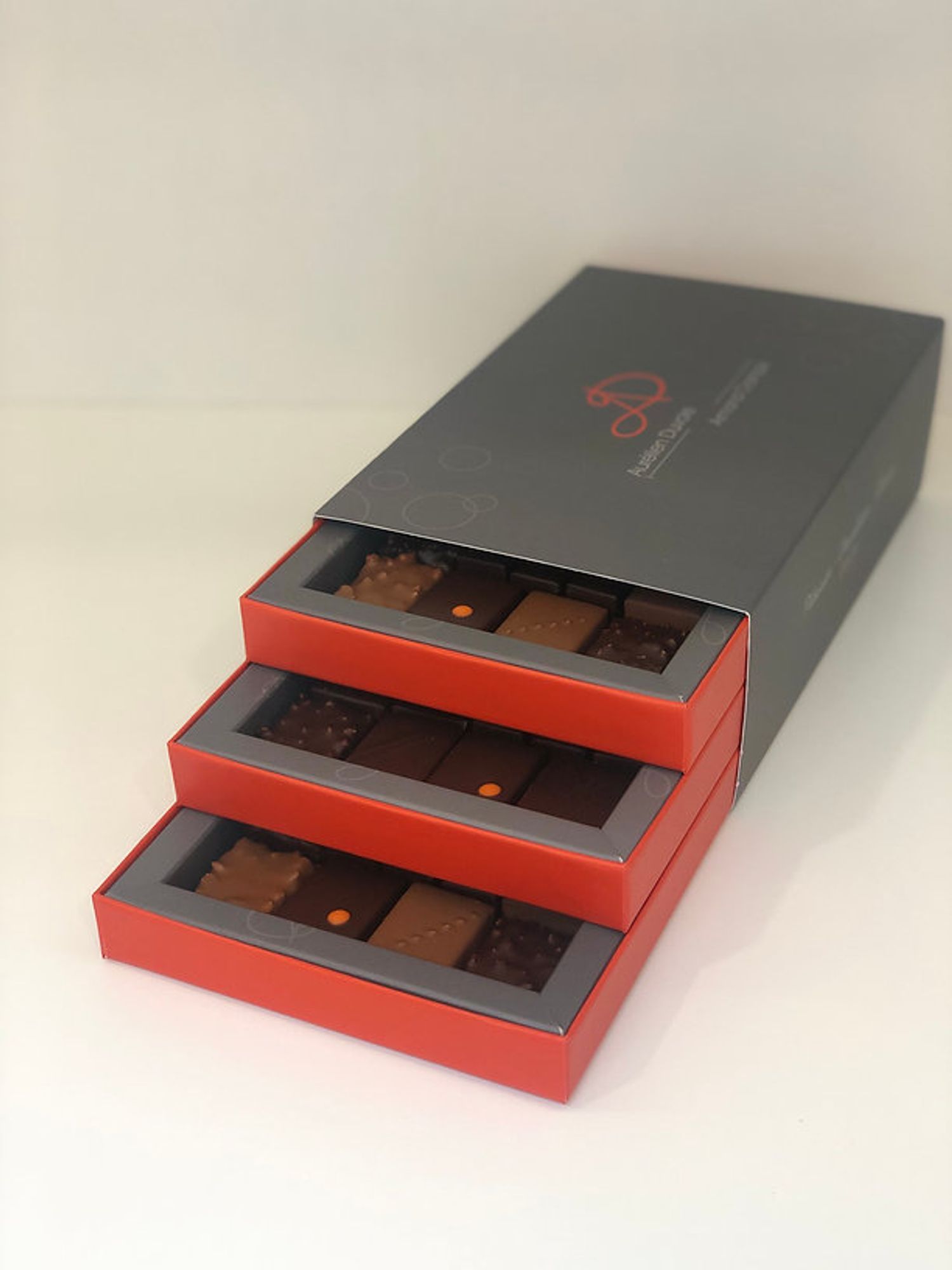 3 étage 450gr de chocolats (72 chocolats)