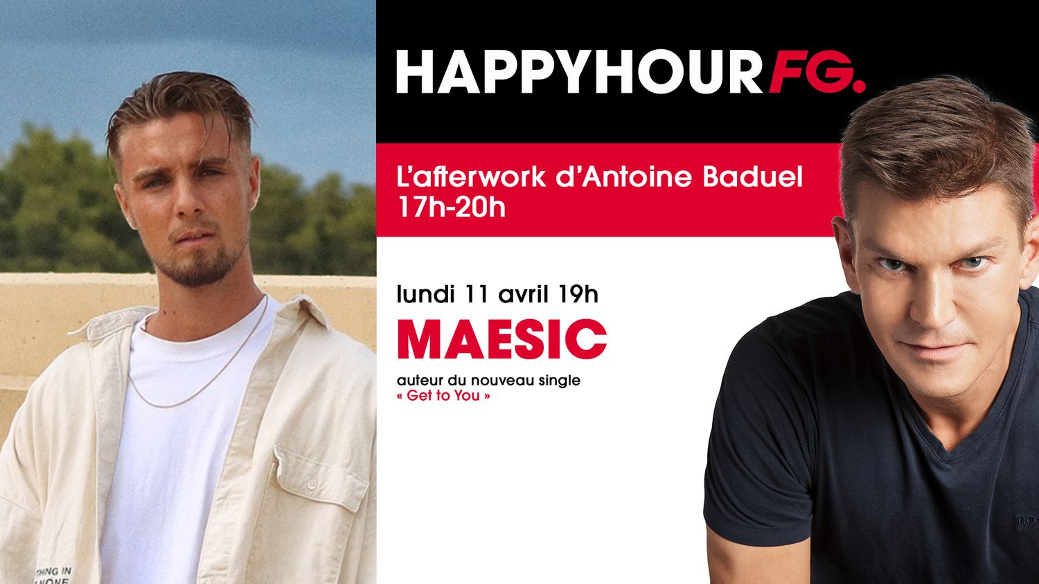 Maesic invité dans l'Happy Hour