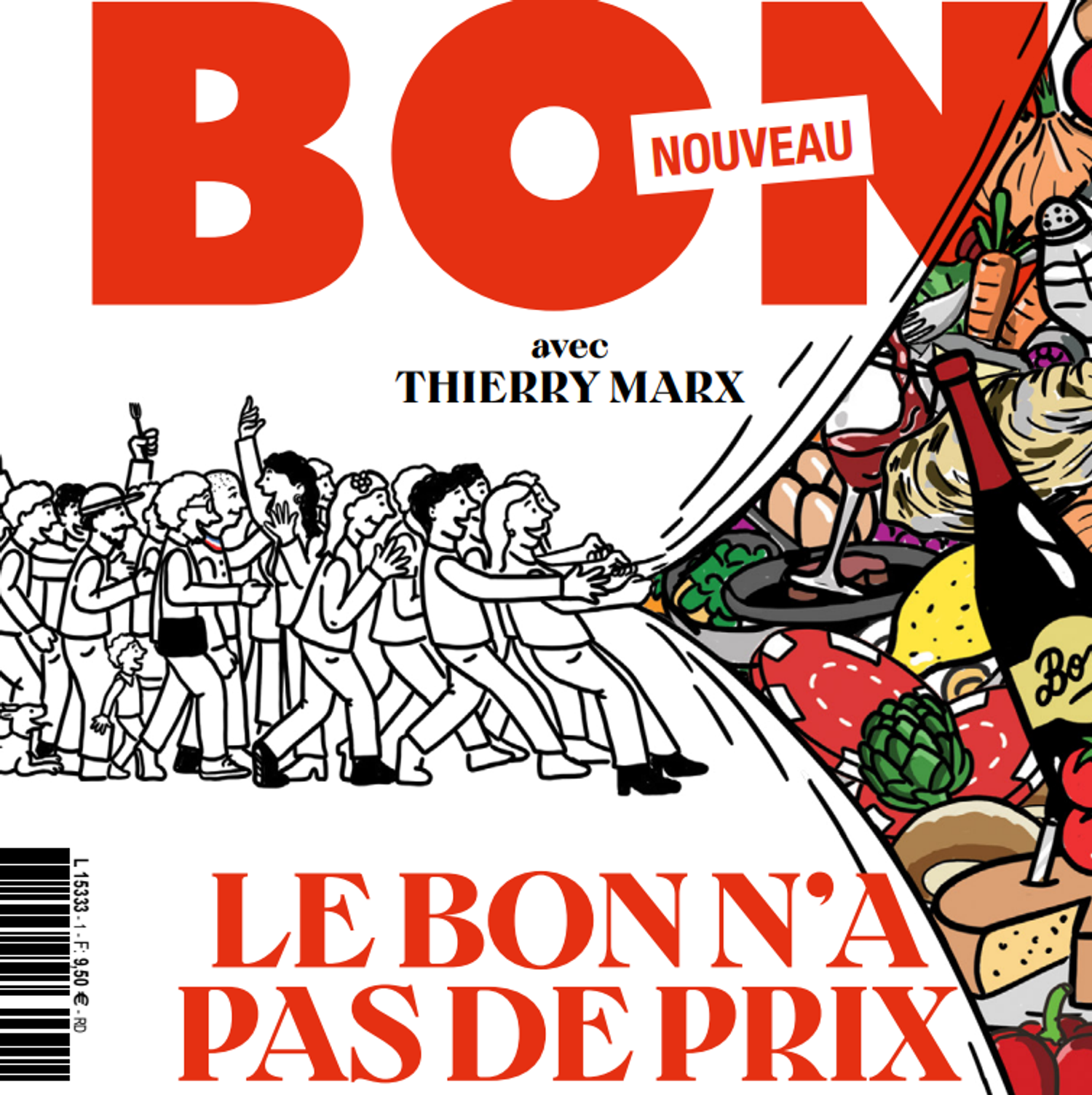 Thierry Marx lance le magazine BON