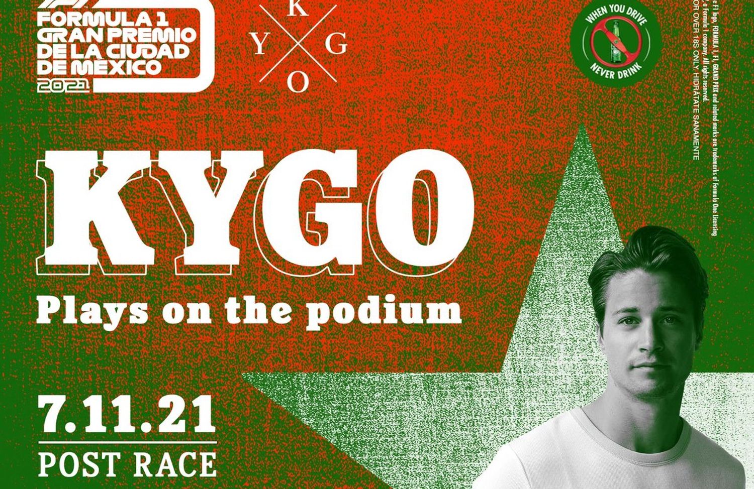 Kygo enflamme le Grand Prix du Mexique