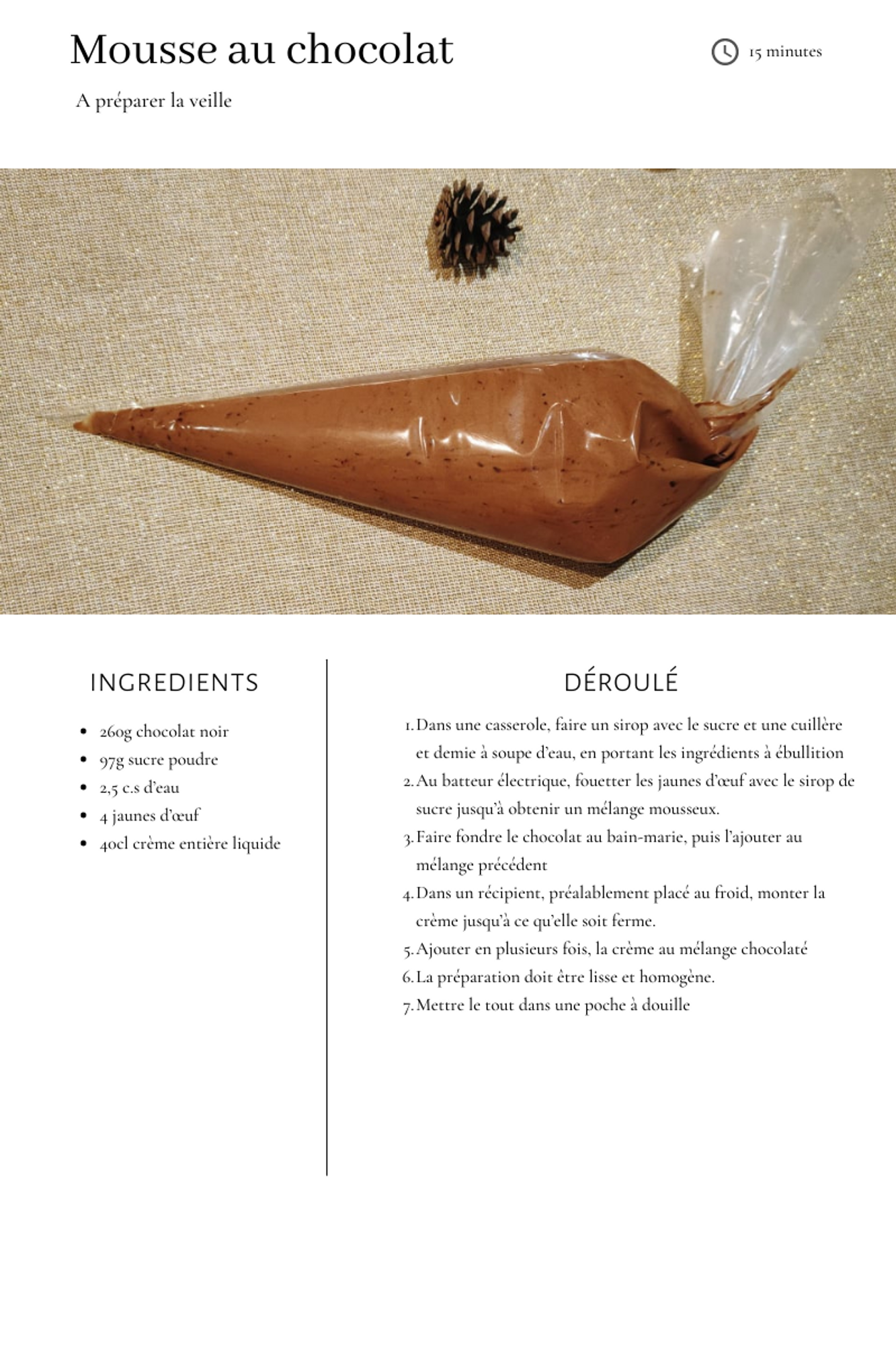 mousse
