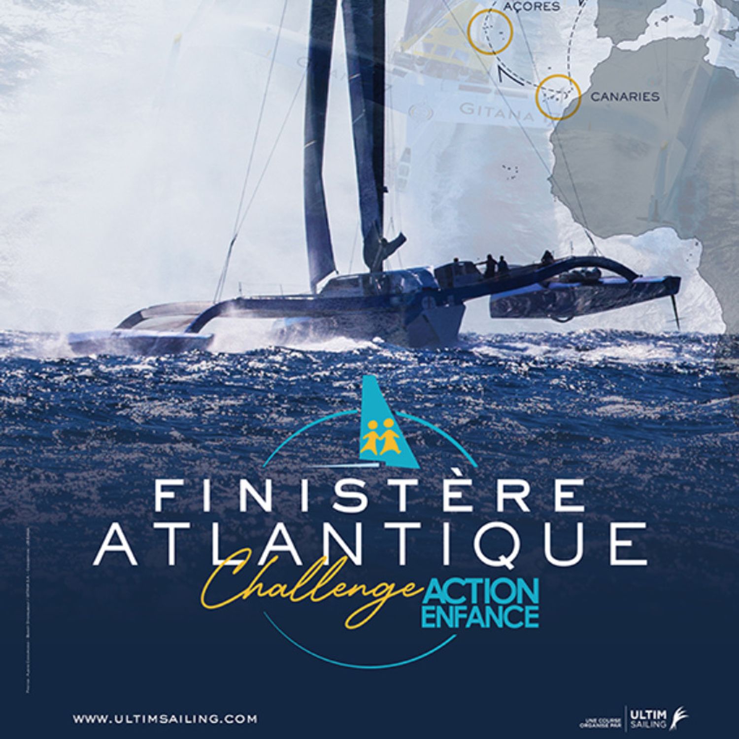 Finistère Atlantique Challenge Action enfance : une course nautique...