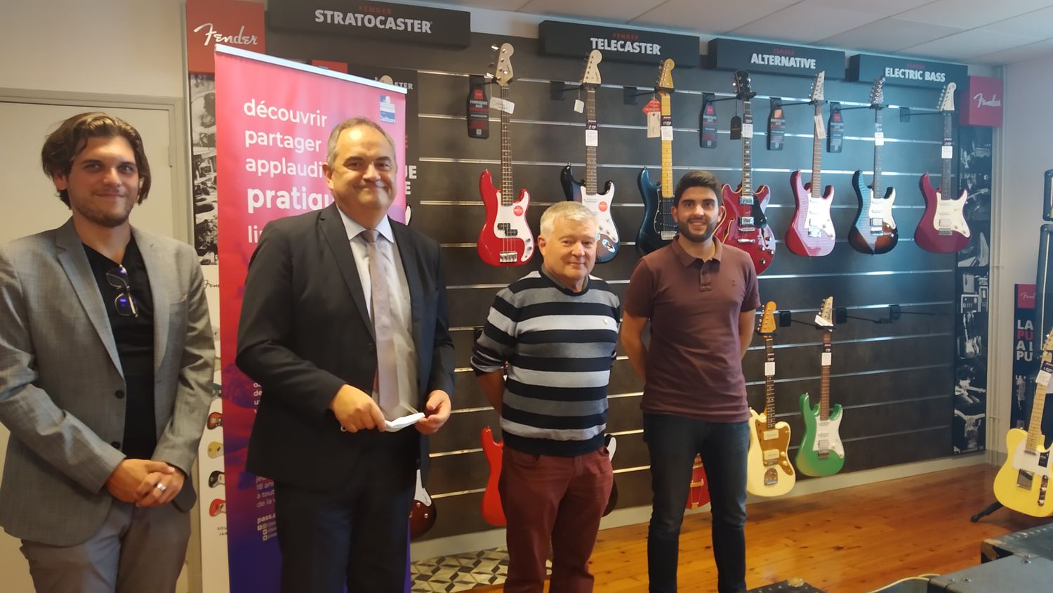Le sous-Préfet de Pontivy fait la promotion du pass culturel