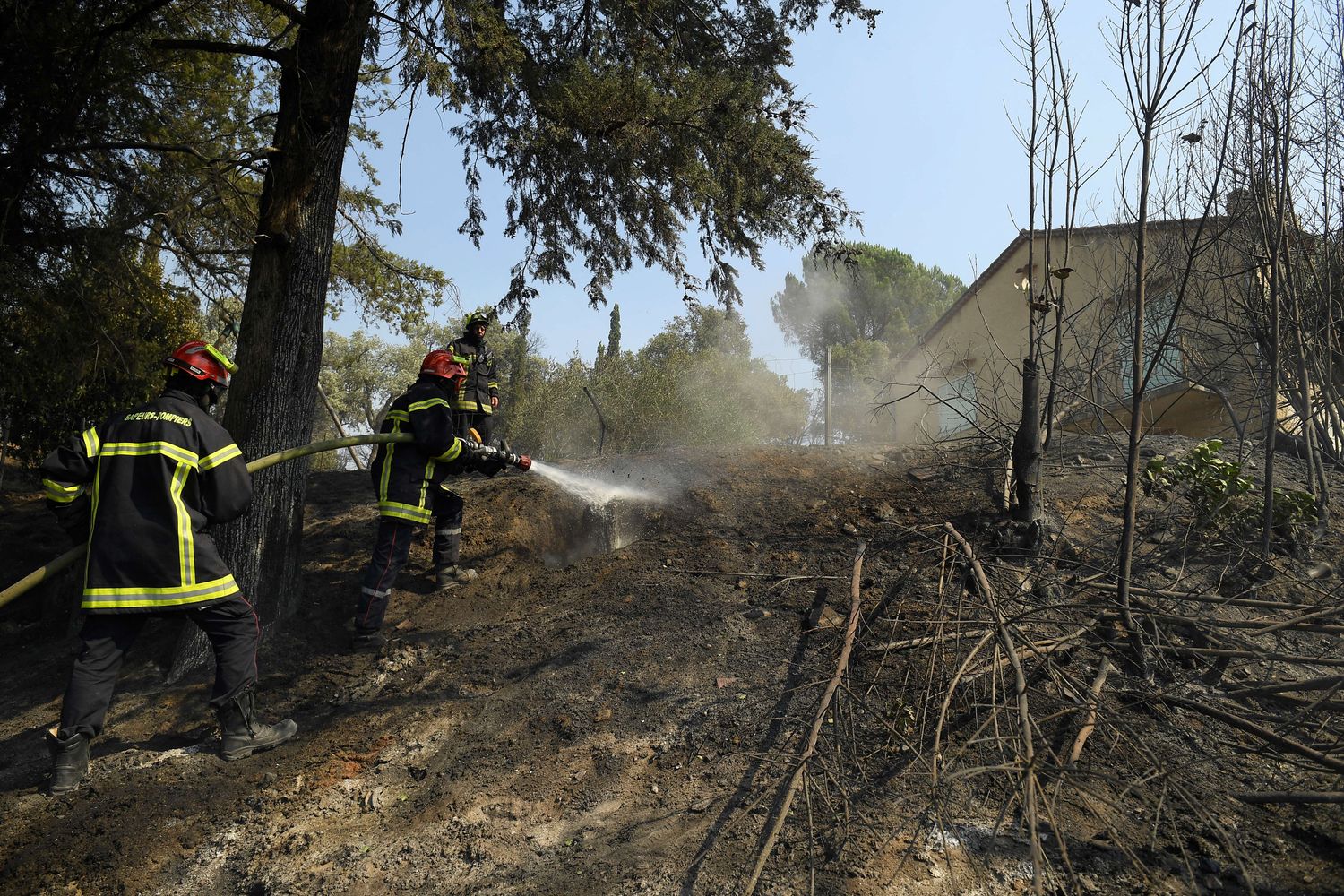 Les pompiers du GIFF 79 sont mobilisés dans le Var.