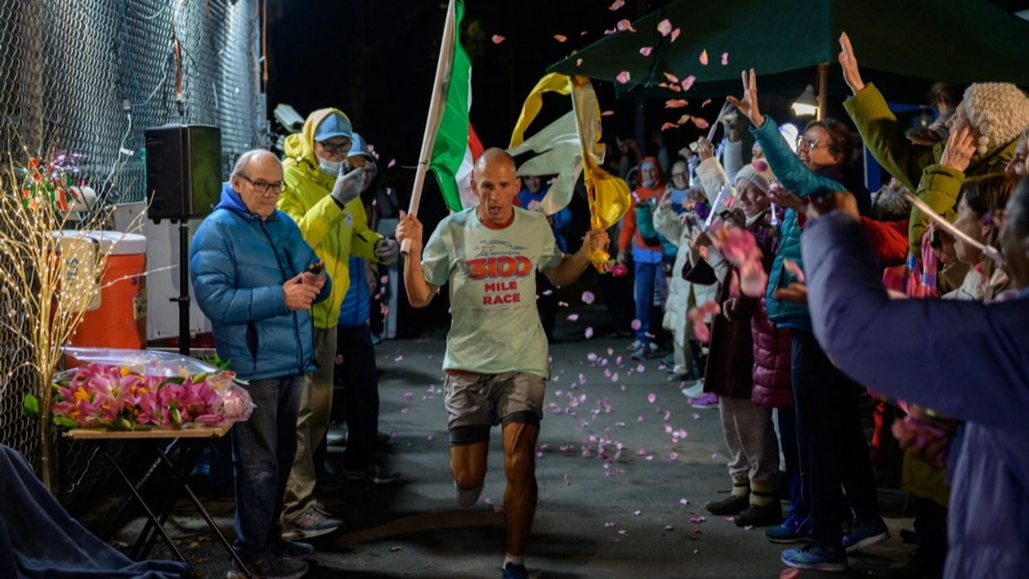 Andrea Marcato remporte la course de 3 100 miles de l'auto-transcendance de Sri Chinmoy.