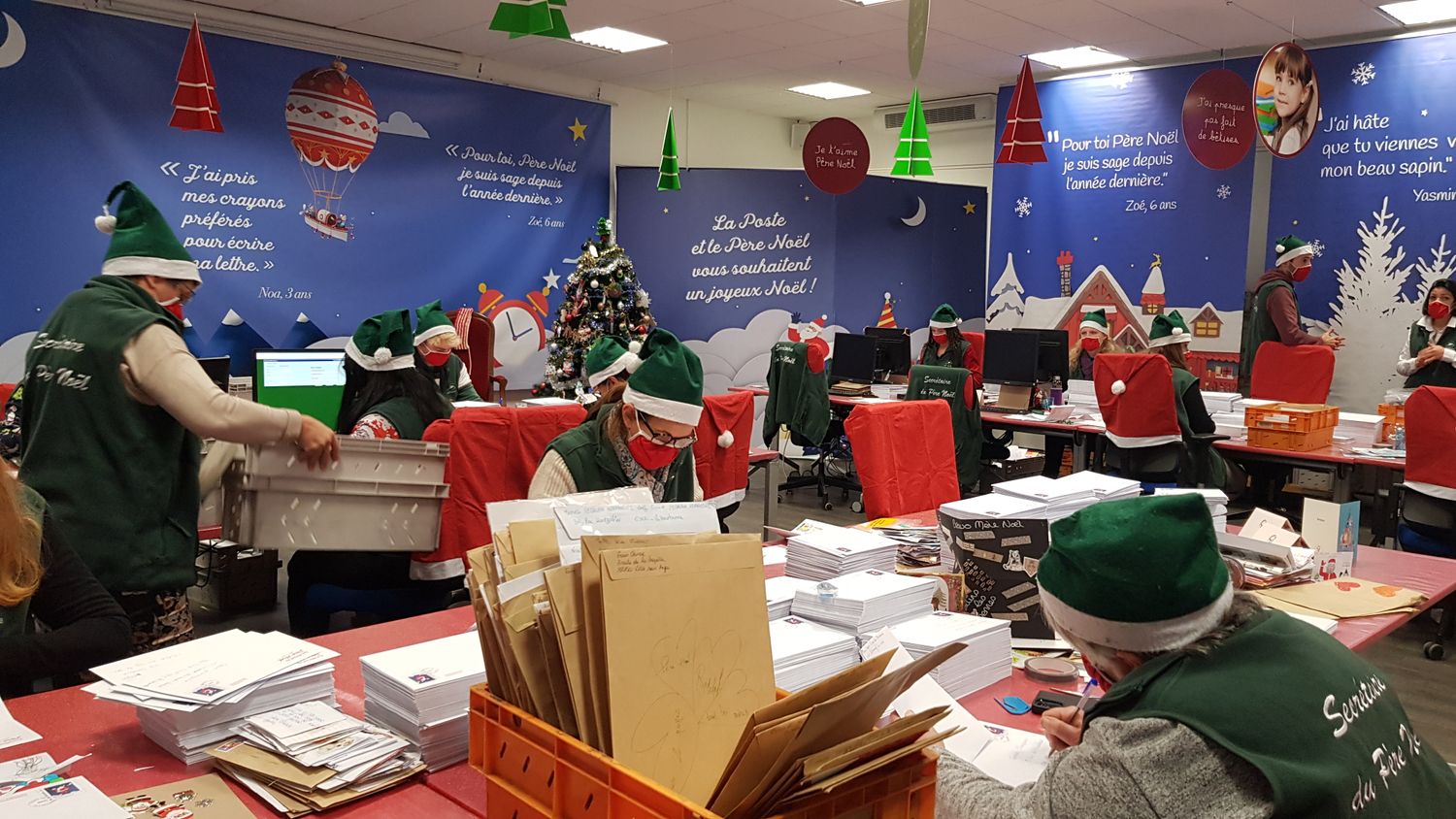 secrétariat du Père Noël