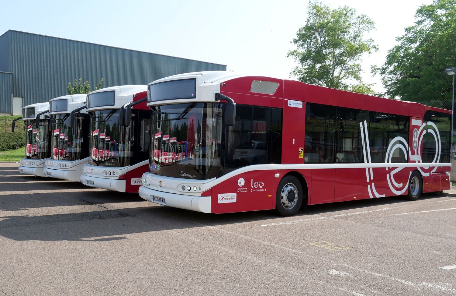 Les bus à hydrogène qui circulent à Auxerre.