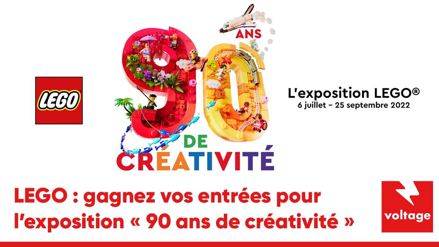 LEGO : l'exposition 90 ans de créativité