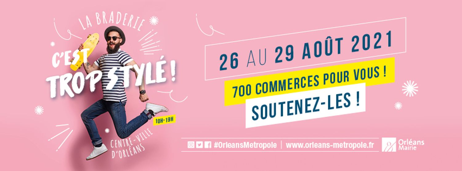 La braderie se tient jusqu'à dimanche soir à 19h.