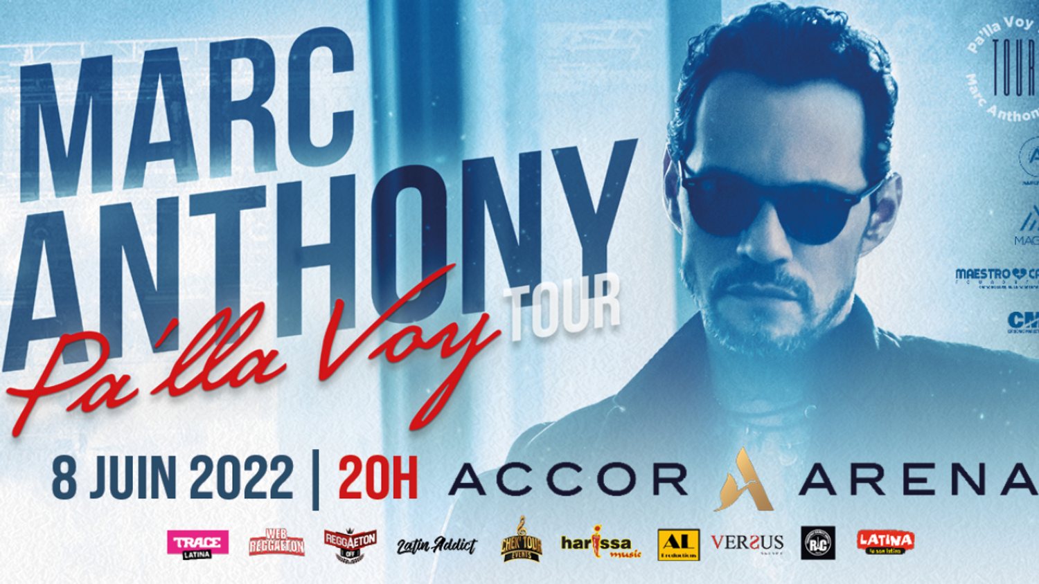 Pa'lla Voy Tour 2022 Marc Anthony