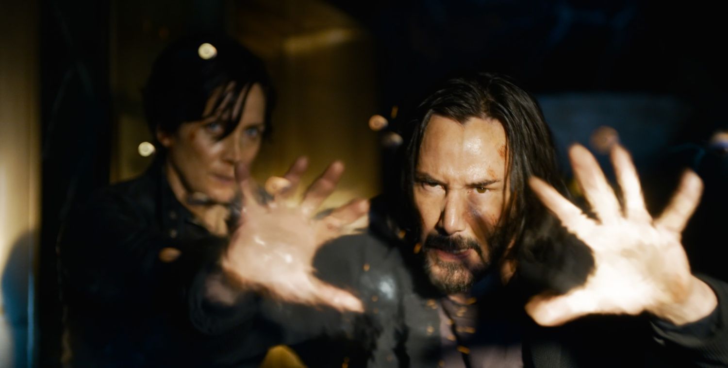 Les premières images de Matrix 4