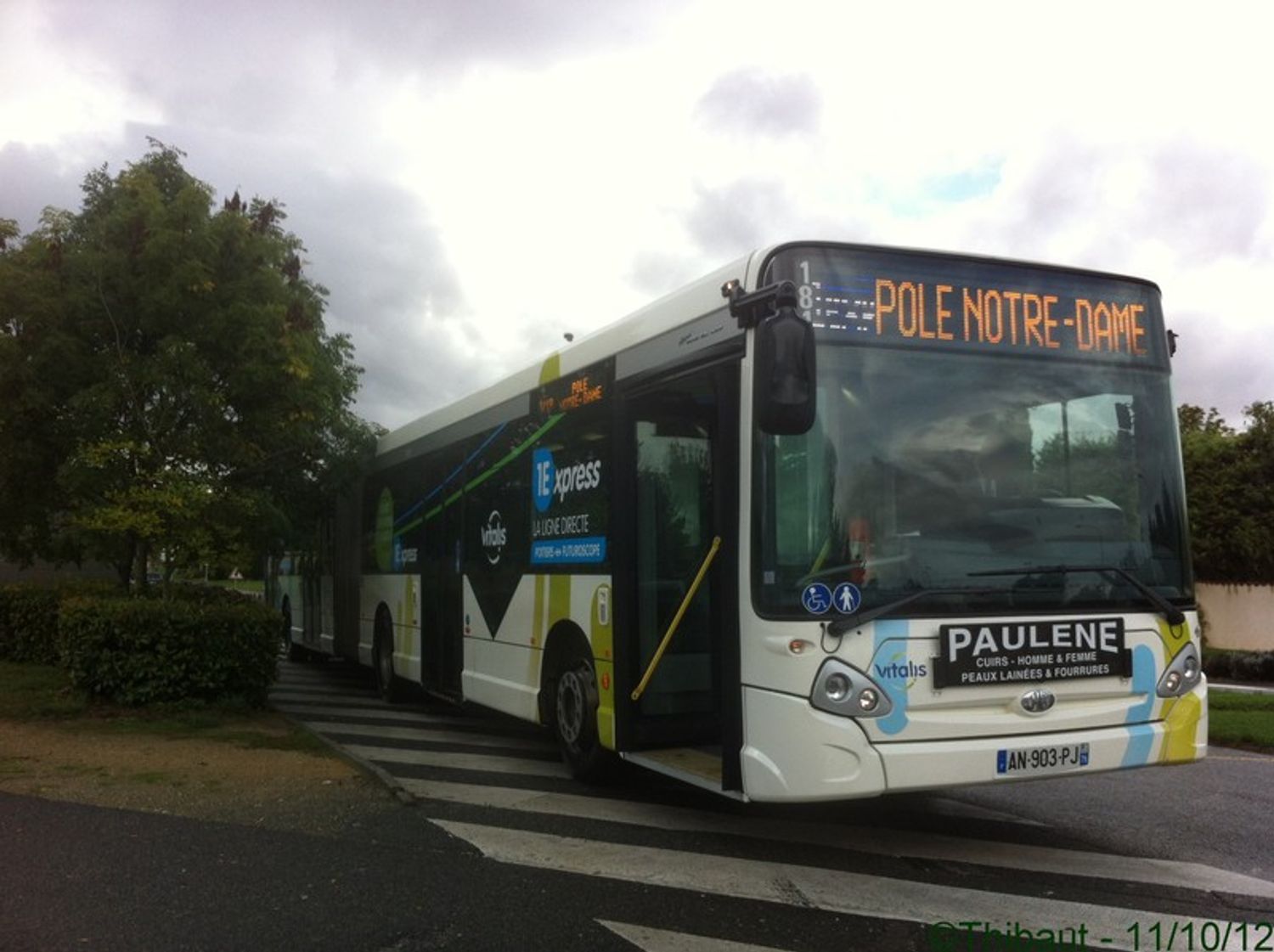Un bus du réseau Vitalis.