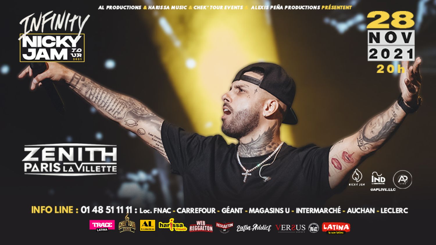 Nicky Jam - Infinity Tour