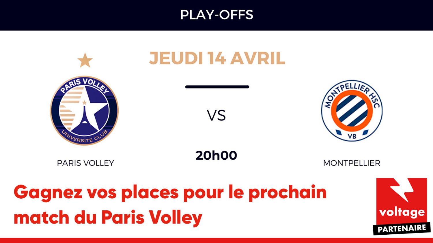 Paris Volley - Montpellier