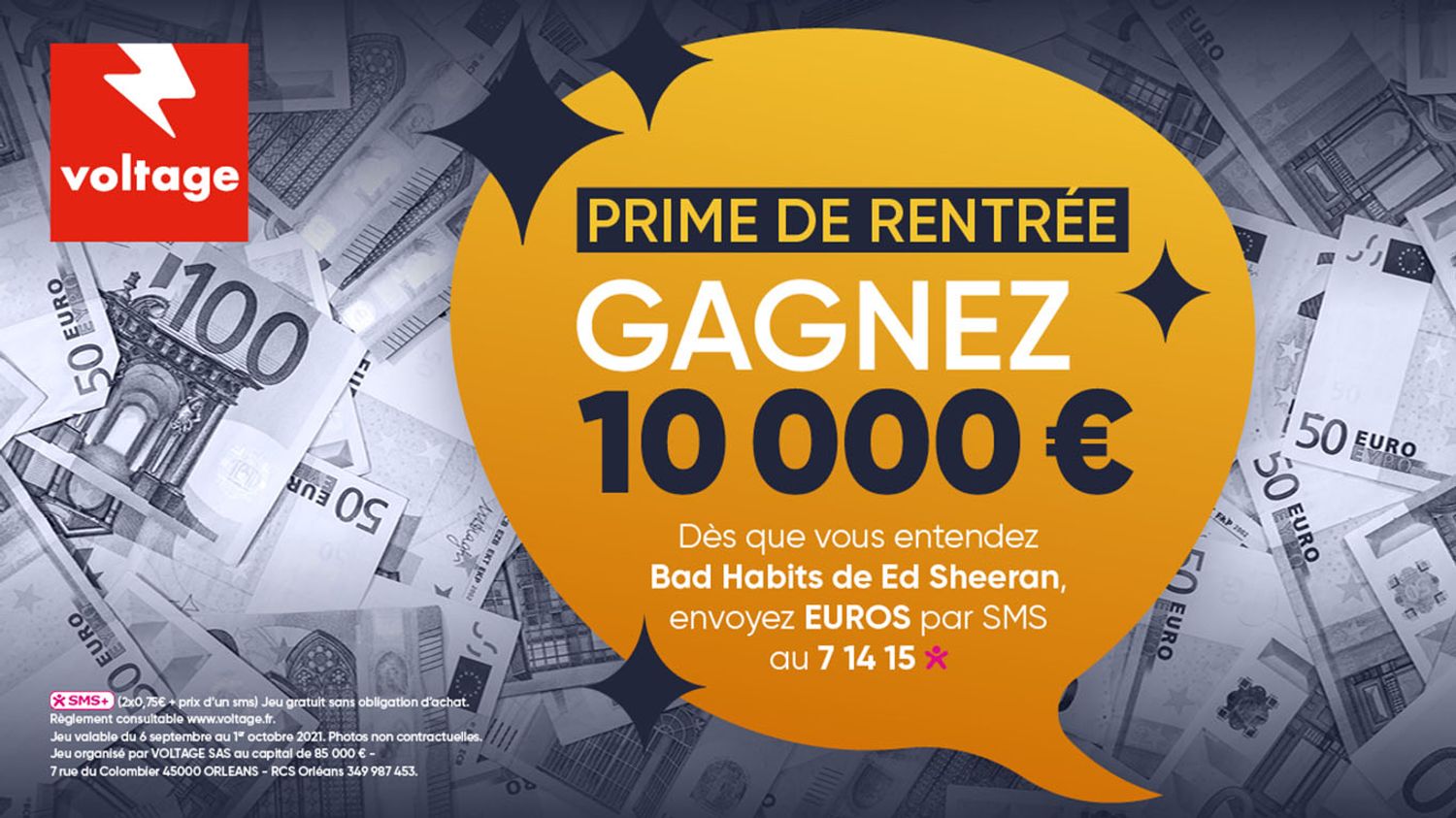 Opération - Prime de rentrée