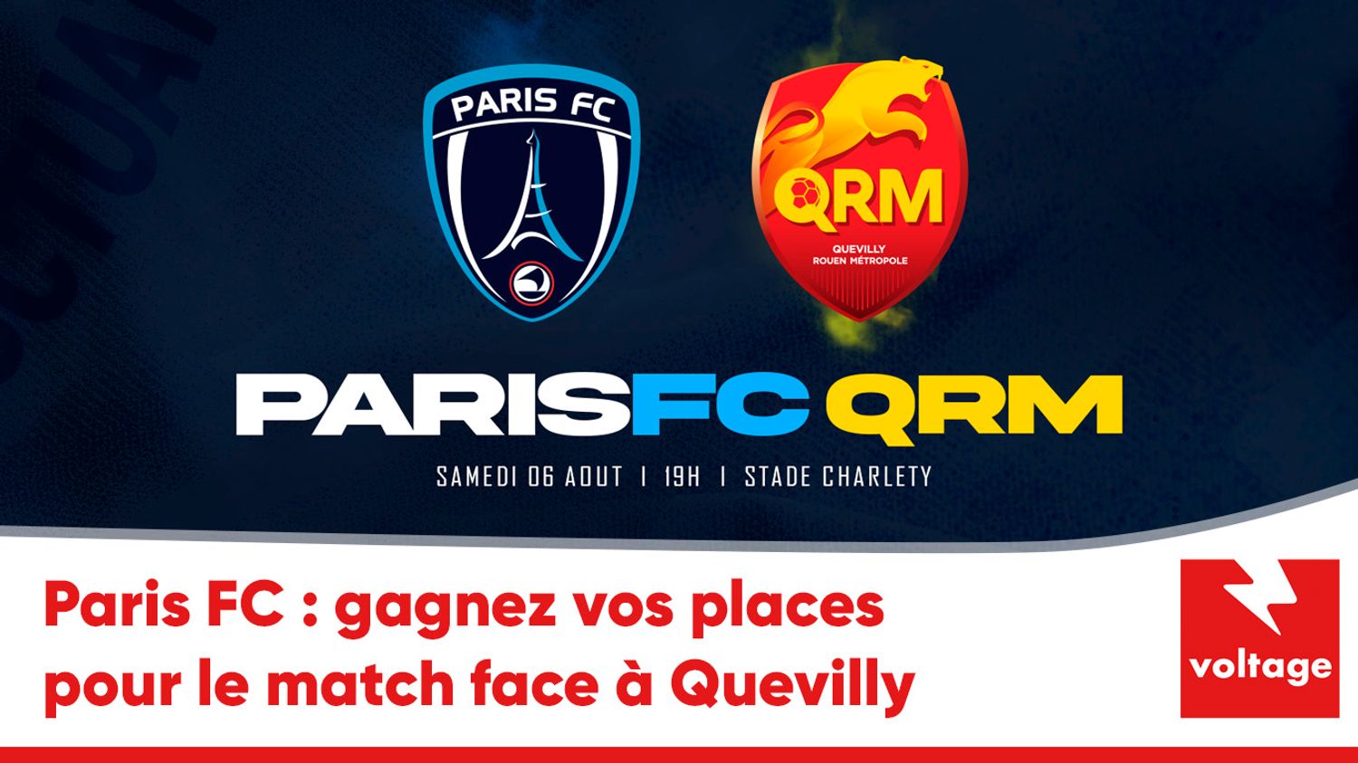 Paris FC - Quevilly Rouen Metropole