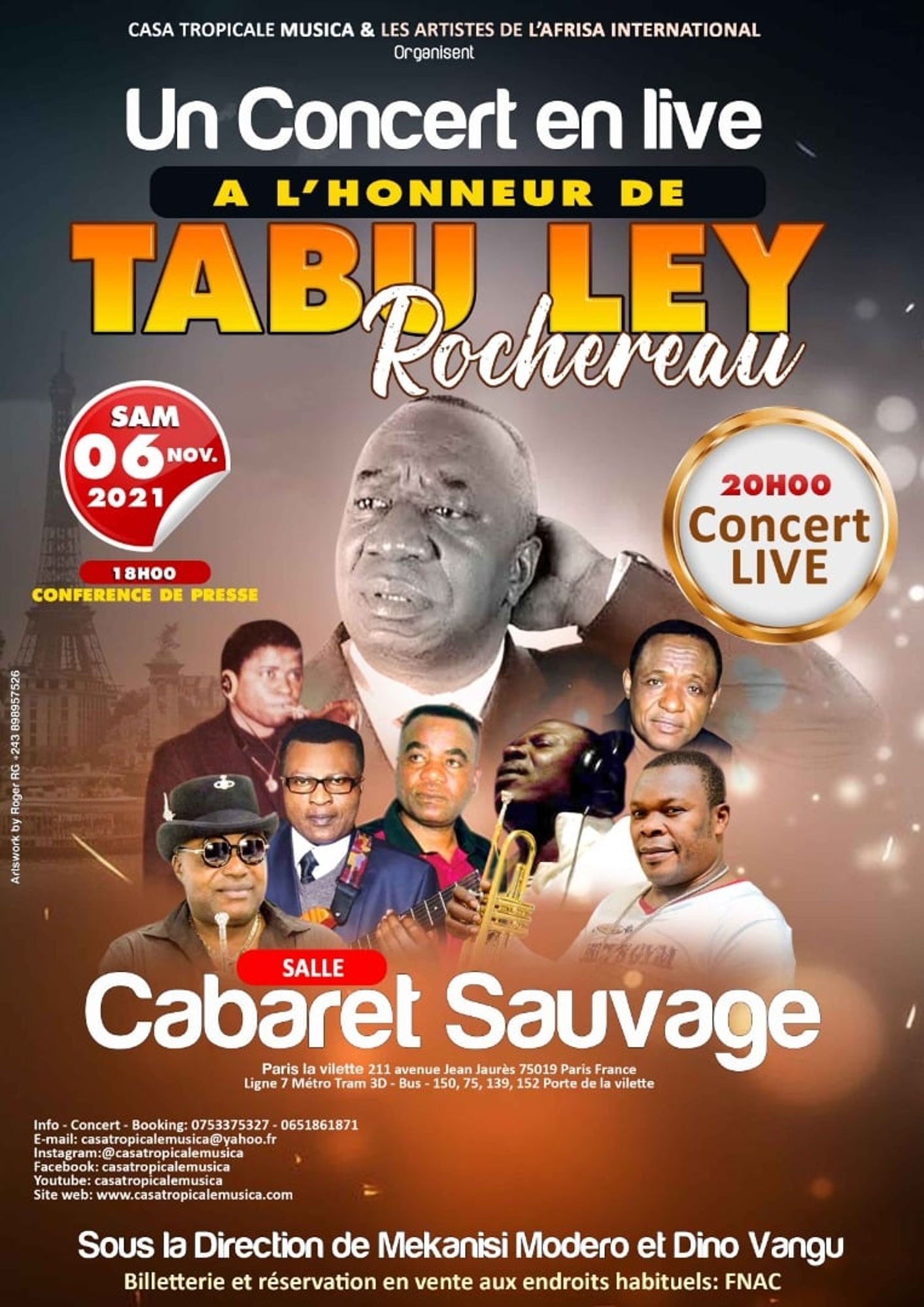 Concert hommage à Tabu Ley